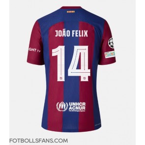 Barcelona Joao Felix #14 Replika Hemmatröja 2023-24 Kortärmad